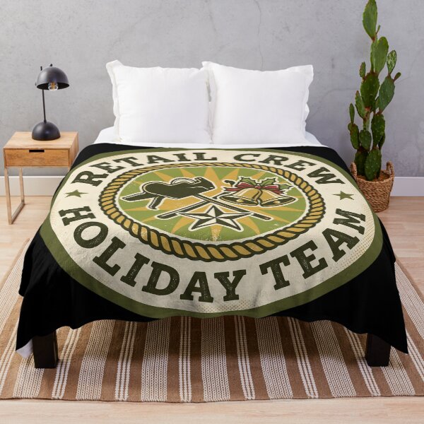 Item preview, Retail Crew Holiday Team - Retro Retail Badge designed and sold by TheCalmEdit.