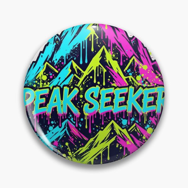 Item preview, Peak Seeker Hiking Shirt | Neon Mountain Gift Tee designed and sold by DripyDesigns.