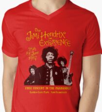 The Jimi Hendrix Experience Men's V-Neck T-Shirt