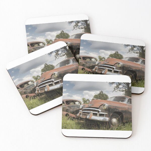 Item preview, Abandoned Rusty Classic Cars designed and sold by KanteMatilanes.