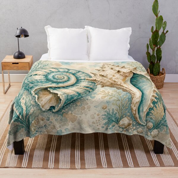 Item preview, Seashells (watercolor) maritime designed and sold by design-rebell.