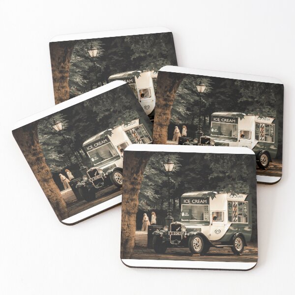 Item preview, Ice Cream Vintage Truck designed and sold by KanteMatilanes.