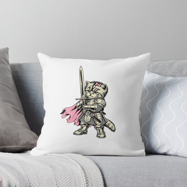 Item preview, Knight Kitten Warrior Cat Internet Viral designed and sold by ellapaintcoast.