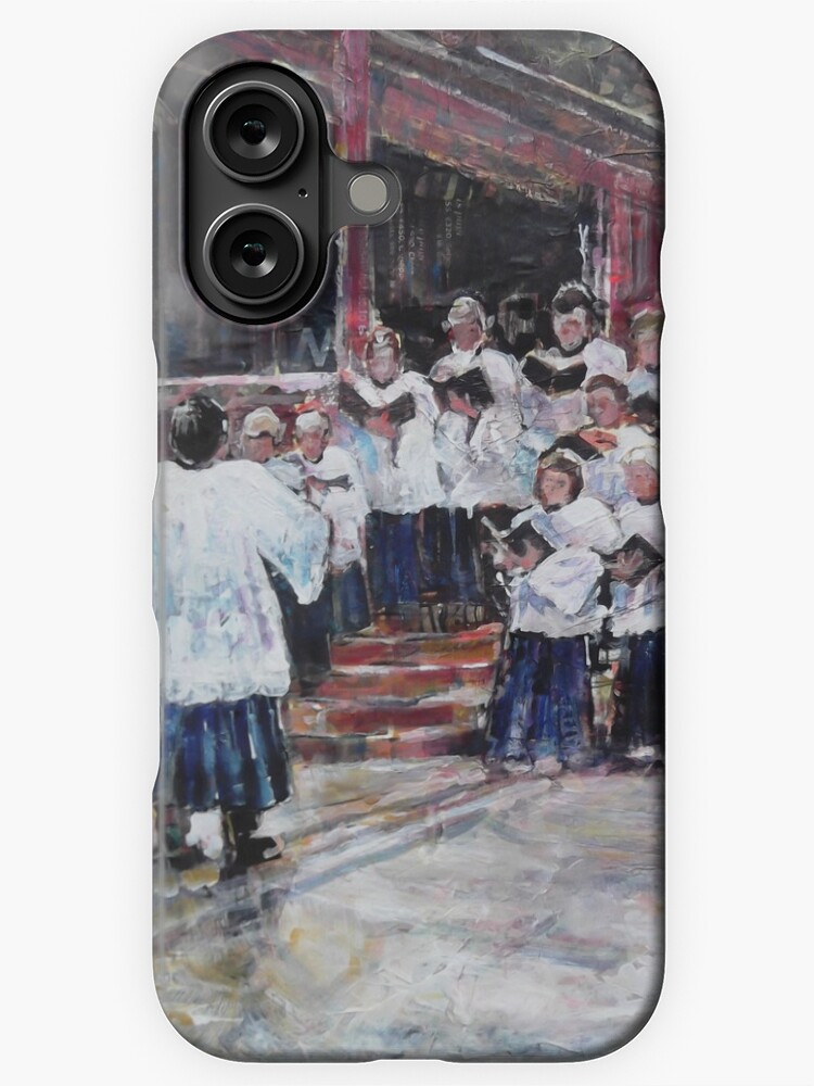 Thumbnail 1 of 4, iPhone Case, Church Choir Singing - Art Prints & Gifts designed and sold by ballet-dance.