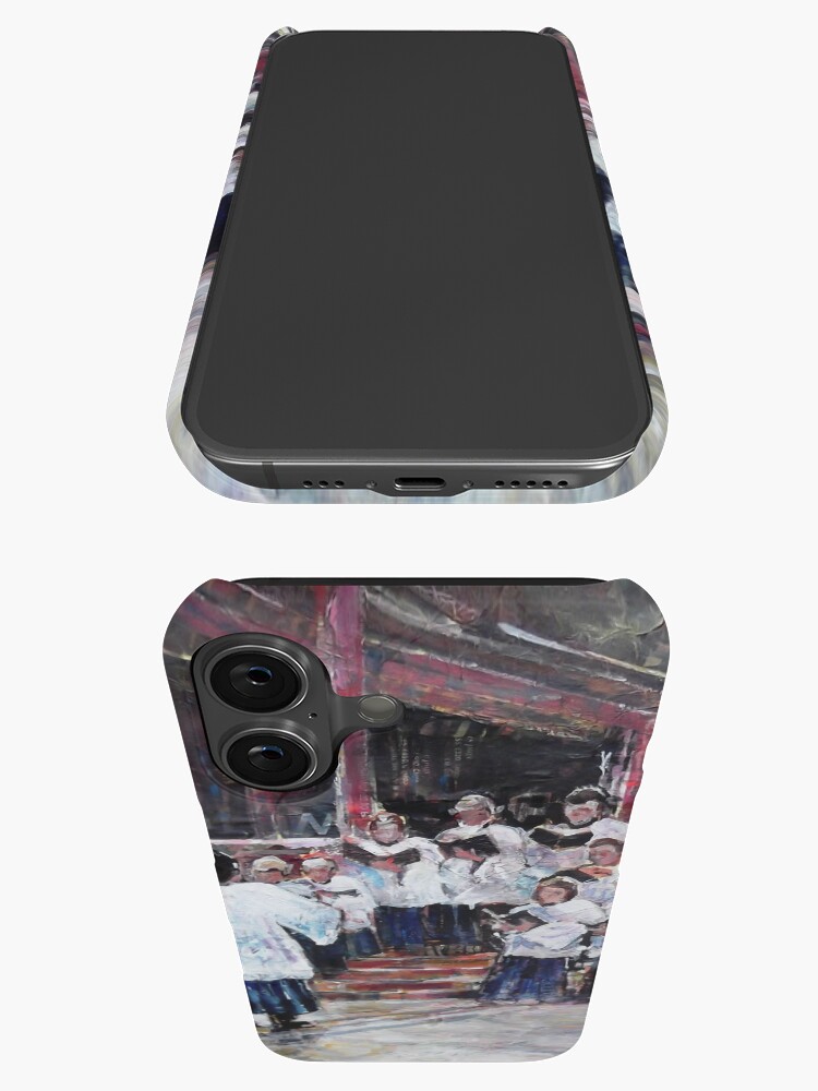 Thumbnail 3 of 4, iPhone Case, Church Choir Singing - Art Prints & Gifts designed and sold by ballet-dance.