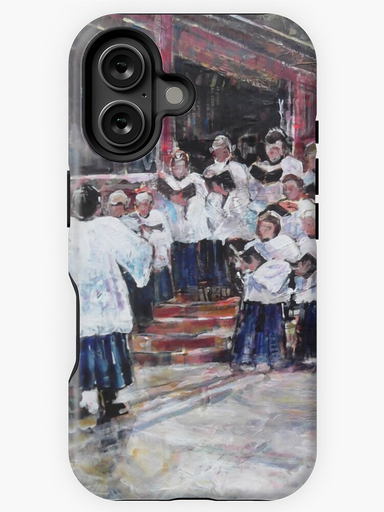 Thumbnail 1 of 4, iPhone Case, Church Choir Singing - Art Prints & Gifts designed and sold by ballet-dance.