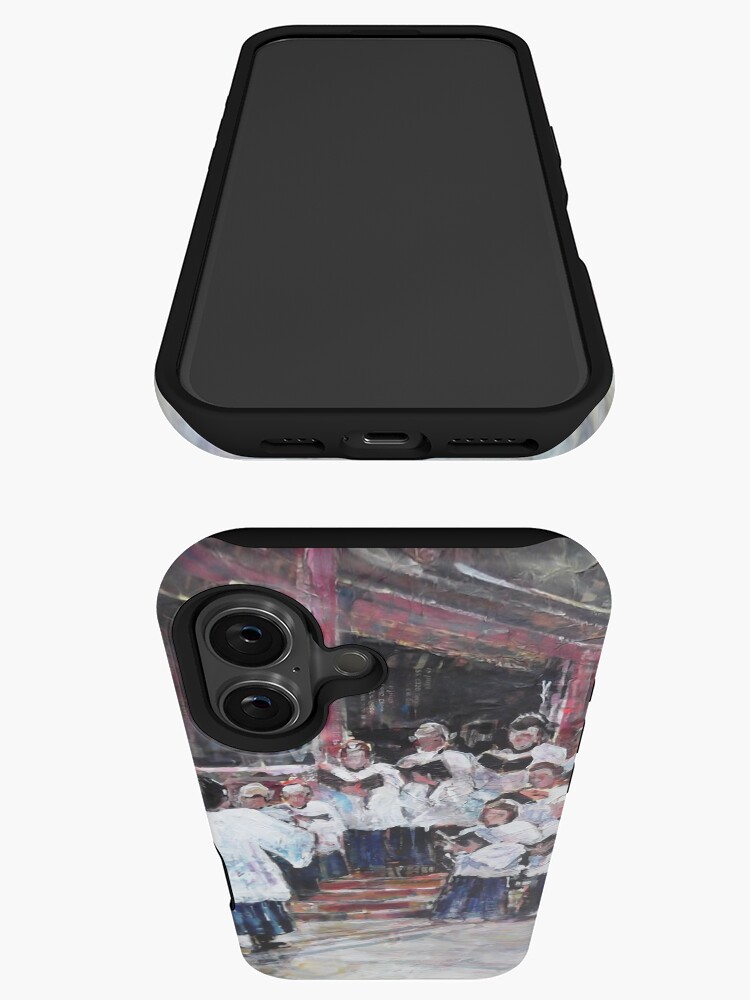Thumbnail 3 of 4, iPhone Case, Church Choir Singing - Art Prints & Gifts designed and sold by ballet-dance.