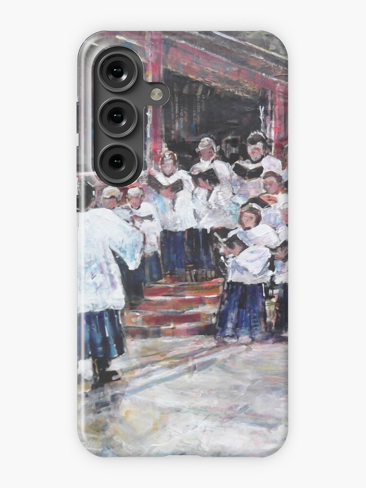 Thumbnail 1 of 4, Samsung Galaxy Phone Case, Church Choir Singing - Art Prints & Gifts designed and sold by ballet-dance.