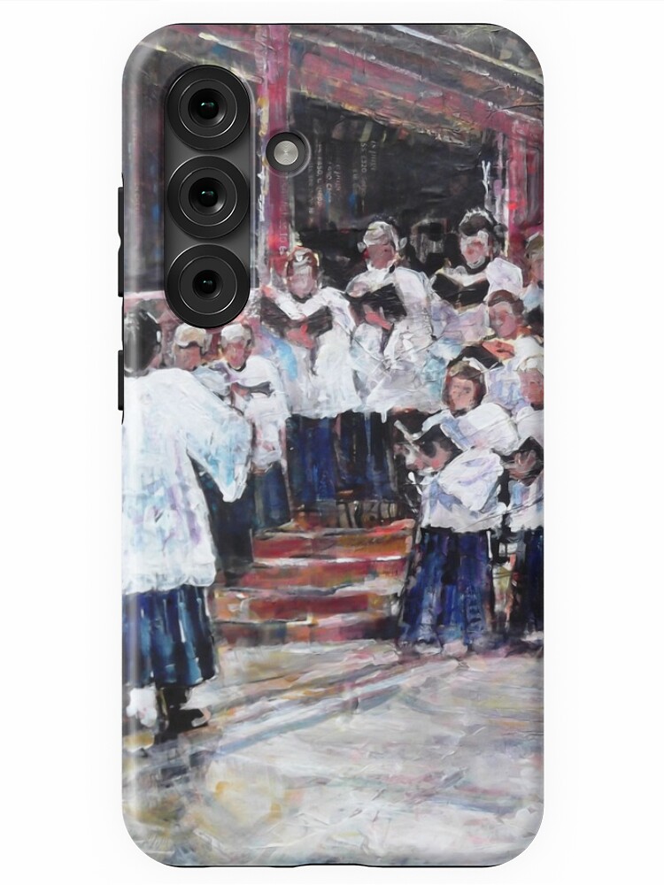Thumbnail 1 of 4, Samsung Galaxy Phone Case, Church Choir Singing - Art Prints & Gifts designed and sold by ballet-dance.