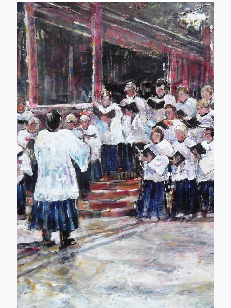 Thumbnail 4 of 4, Samsung Galaxy Phone Case, Church Choir Singing - Art Prints & Gifts designed and sold by ballet-dance.