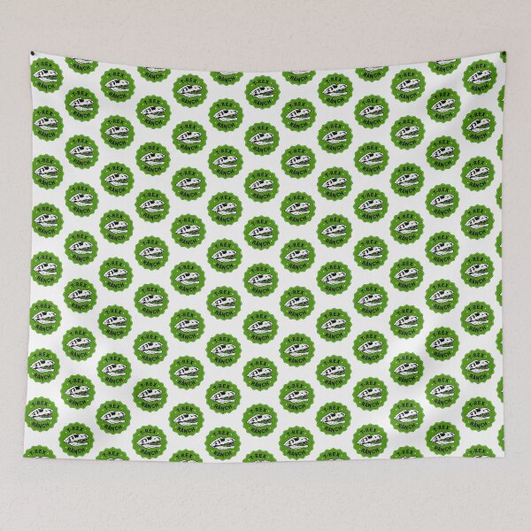 Item preview, T Rex Ranch Vintage Dinosaur Logo Design for Adventure and Nature Lovers designed and sold by ToBeAttractive.
