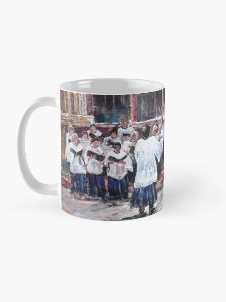 Thumbnail 3 of 6, Coffee Mug, Church Choir Singing - Art Prints & Gifts designed and sold by ballet-dance.