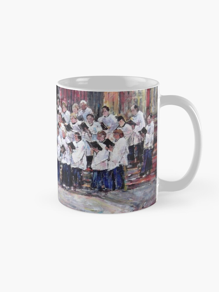 Thumbnail 5 of 6, Coffee Mug, Church Choir Singing - Art Prints & Gifts designed and sold by ballet-dance.