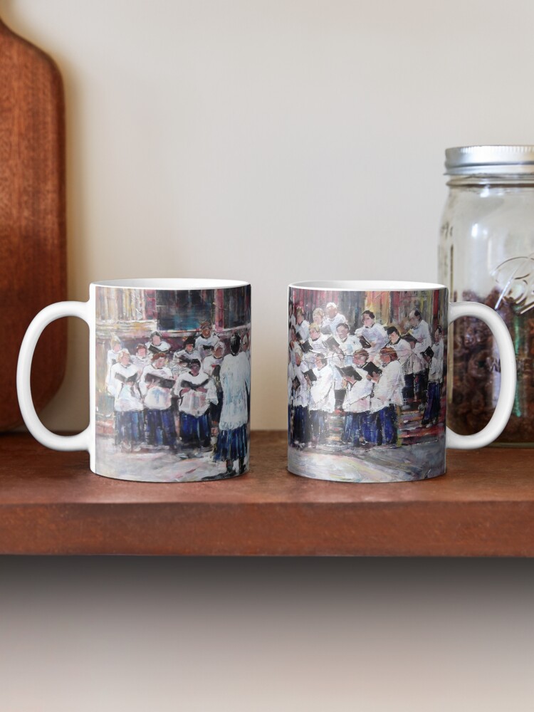 Thumbnail 2 of 6, Coffee Mug, Church Choir Singing - Art Prints & Gifts designed and sold by ballet-dance.