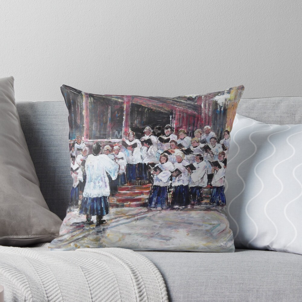 Item preview, Throw Pillow designed and sold by ballet-dance.