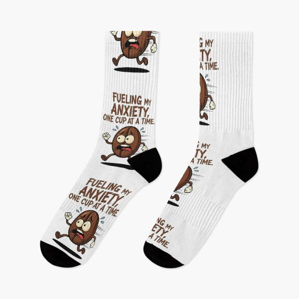 Item preview, Fueling My Anxiety One Cup At A Time – Caffeine Dependency Coffee Addict Mental Health Humor Gift designed and sold by Luminari Creations.