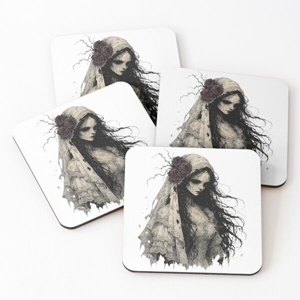 Item preview, The Bride of Ashes – Gothic Horror designed and sold by Neural-canvas.