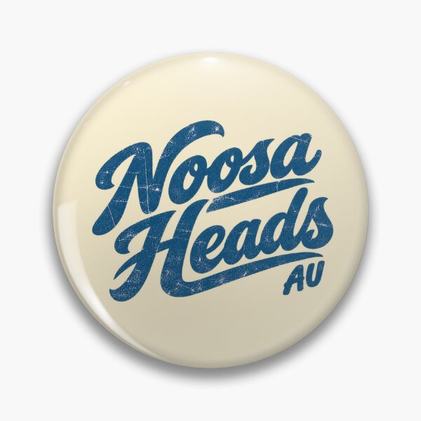 Item preview, Noosa Heads AU Retro Surf Script Vintage Beach Tee designed and sold by Yellowriversss.