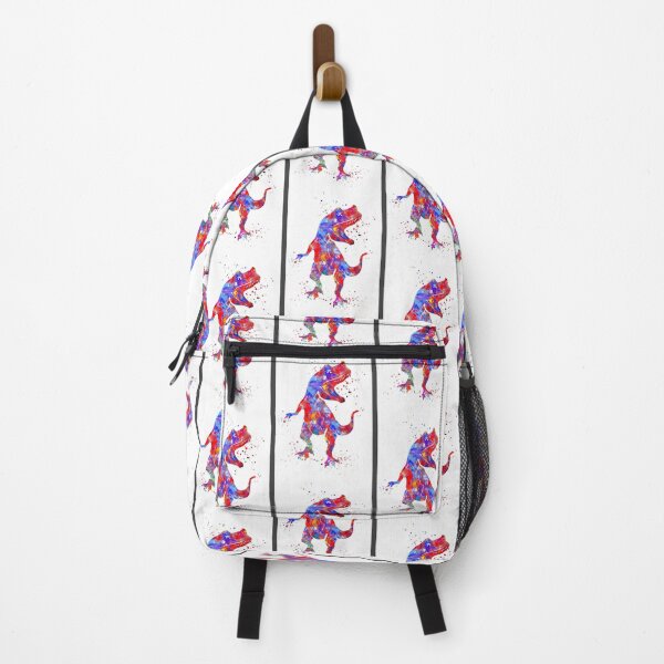 Item preview, Watercolor T Rex Dinosaur Art Print with Vibrant Colors and Detailed Design designed and sold by ToBeAttractive.