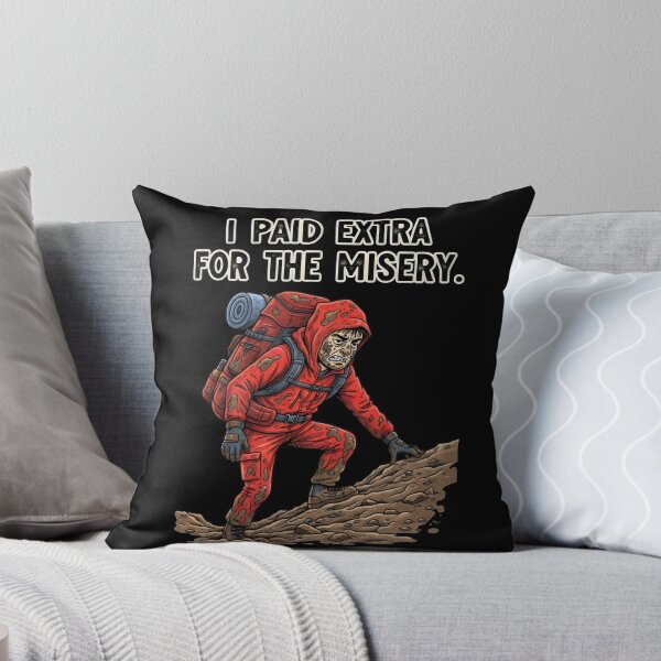 Item preview, I Paid Extra For The Misery – Funny Hiking Struggle Outdoor Adventure Backpacking Humor Gift designed and sold by Luminari Creations.