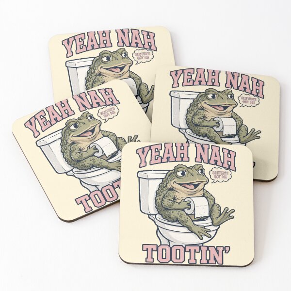 Item preview, Yeah Nah Tootin Cane Toad Gluten Got Me Funny Tee designed and sold by Yellowriversss.