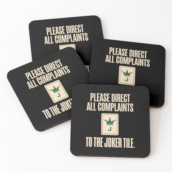 Item preview, Please Direct All Complaints To The Joker Tile designed and sold by SplashTastic.