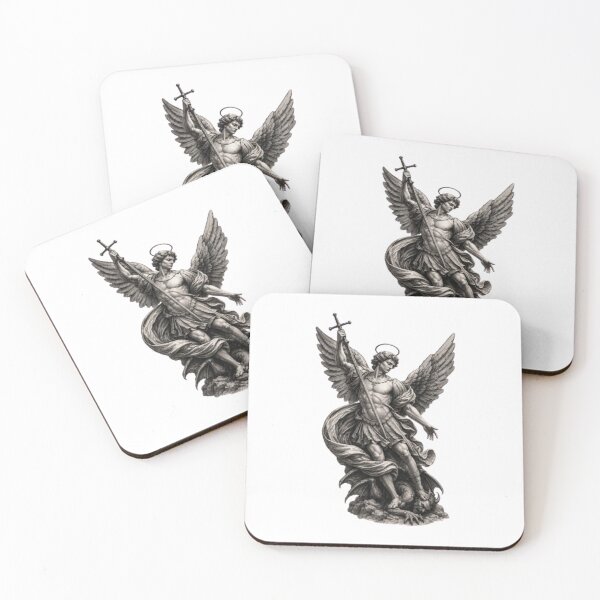 Item preview, The Archangel Saint Michael designed and sold by UmaCreatesThings.