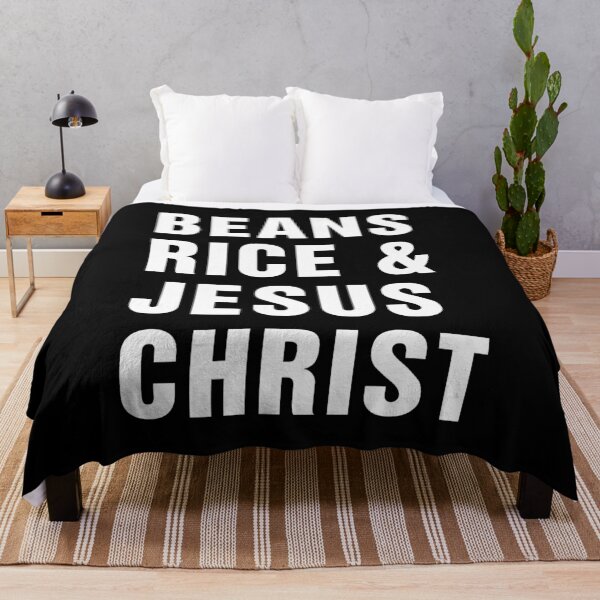 Item preview, Beans Rice and Jesus Christ designed and sold by zuno-snax.