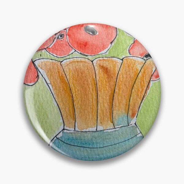 Item preview, Mixed media retro 1960s Diana vase floral still life art number 15/40 designed and sold by WildLadyWood.