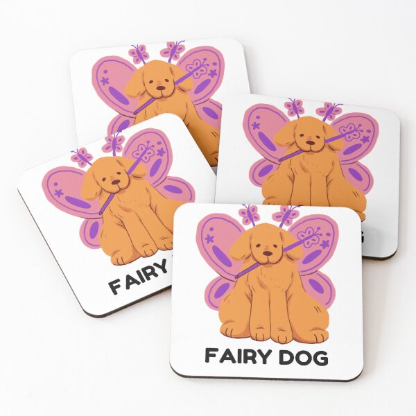 Item preview, Fairy Dog - Cute Dog with Fairy Wings designed and sold by walbayzon.