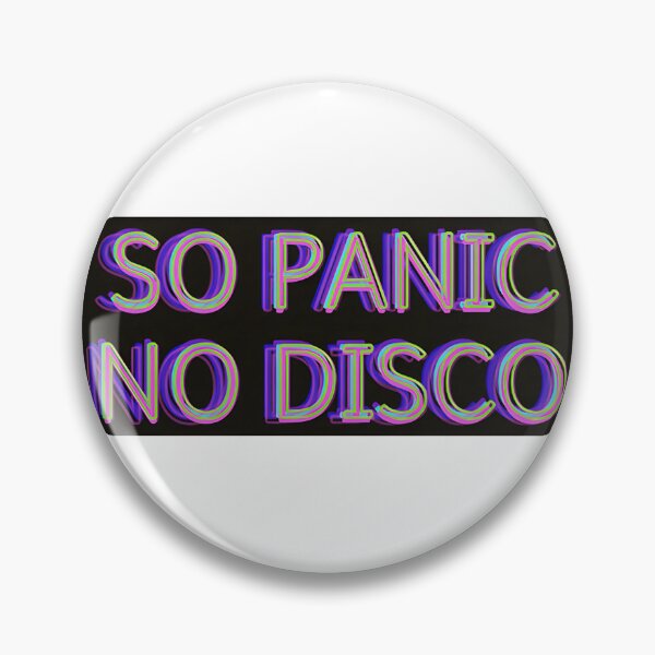 Item preview, So Panic No Disco - Unique Retro-Inspired Graphic Design designed and sold by jhongf.