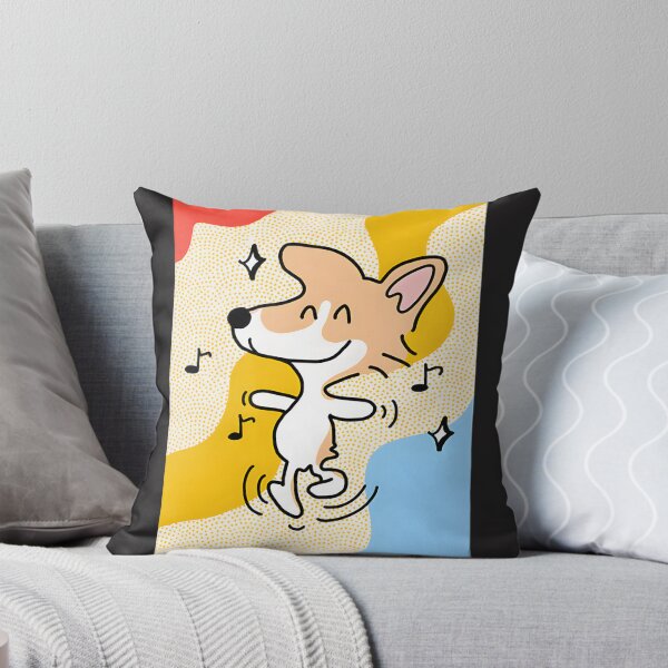 Item preview, Luna Corgi Dancing Cute Moonlight Pet Illustration designed and sold by LaskyShop.