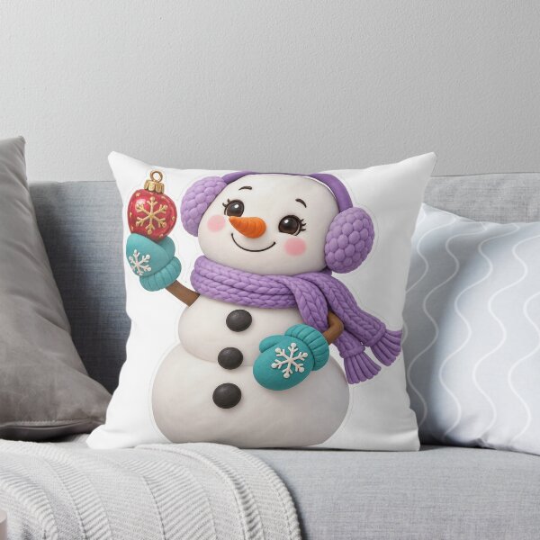 Item preview, Cute Christmas Snowman Collection with Festive Outfits and Winter Accessories designed and sold by AnnavelleStudio.