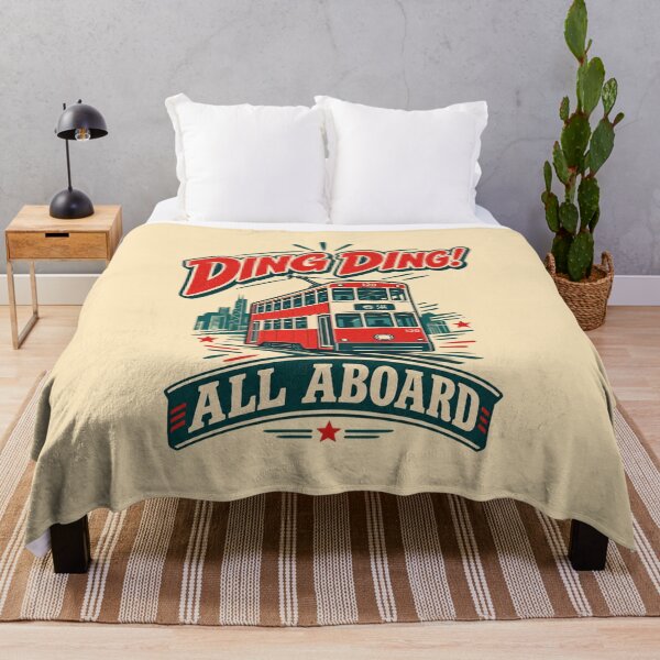 Item preview, Hong Kong Ding Ding Tram – All Aboard Vintage Typography designed and sold by Globalcitytees.