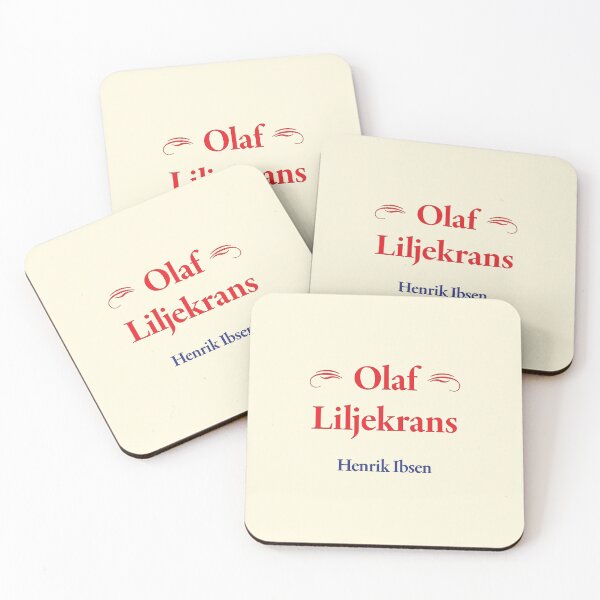 Item preview, Henrik Ibsen Olaf Liljekrans Classic Literature designed and sold by CharlottePlaceArt.