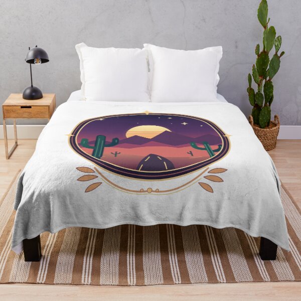 Item preview, Sonoran Sunset – Retro Desert Road Trip and Cactus Emblem designed and sold by Art Studio Shams.