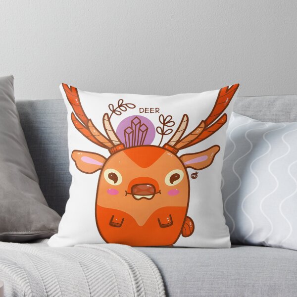 Item preview, Cute Orange Deer with Big Antlers designed and sold by NHAllen79.