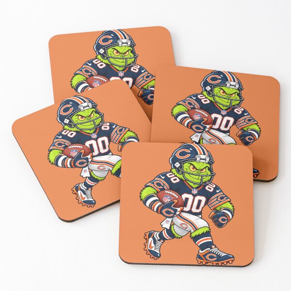 Item preview, Merry Grinchmas Funny Grinch Player Chicago Bears Fans designed and sold by liajuenaetk.