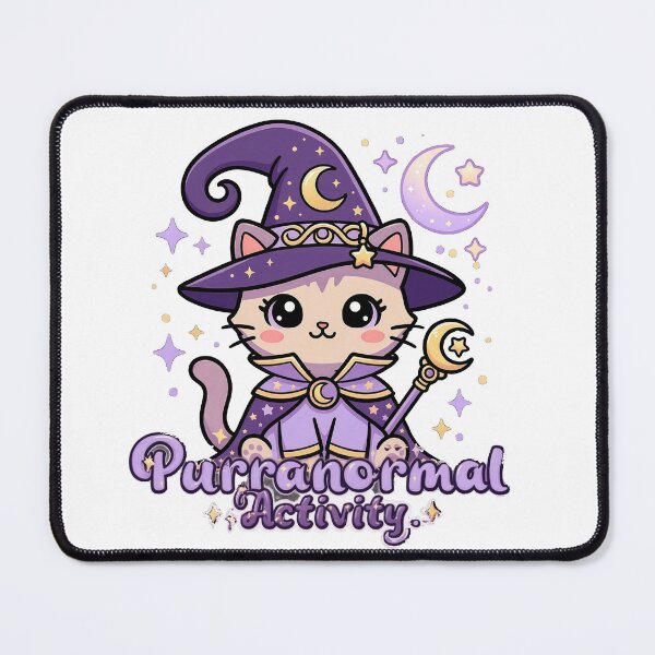 Item preview, Purnanormal Activity Cute Halloween Kitty designed and sold by MurkCraft.