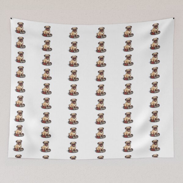 Item preview, Pug Love designed and sold by ArtfulSoules.