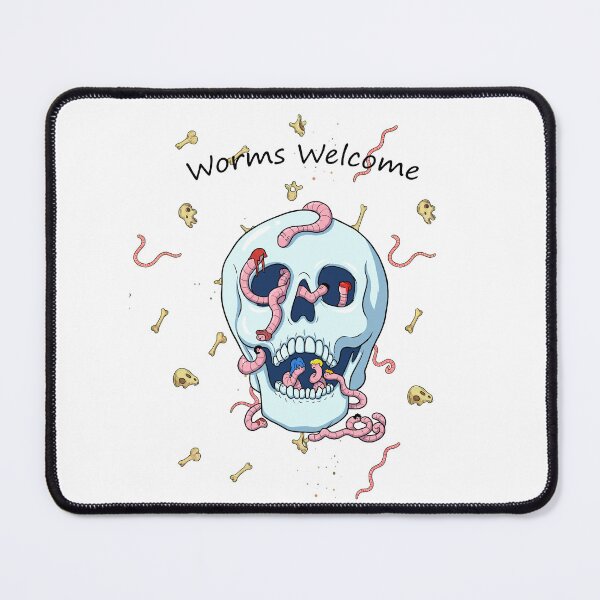 Item preview, Worms Welcome designed and sold by joycromeon.
