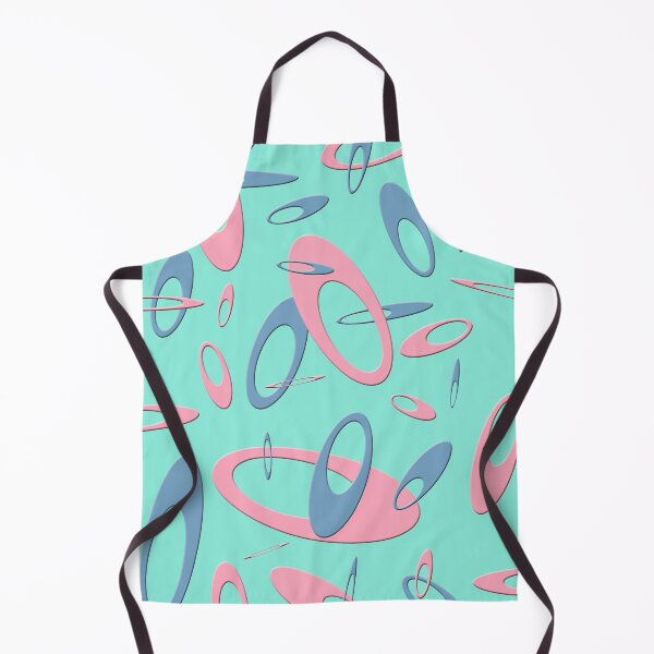 Item preview, Mid-Century Disks over Seafoam Green designed and sold by ubiquitoid.