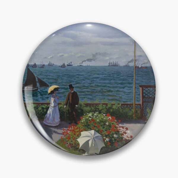 Item preview, Jardin à Sainte-Adresse by Claude Monet designed and sold by sandsgnn.