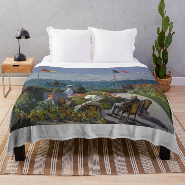 Item preview, Jardin à Sainte-Adresse by Claude Monet designed and sold by sandsgnn.