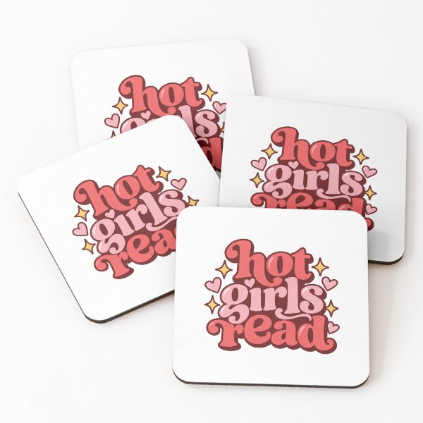 Item preview, Hot Girls Read Books Girly Book Lover Aesthetic designed and sold by FemmePod.