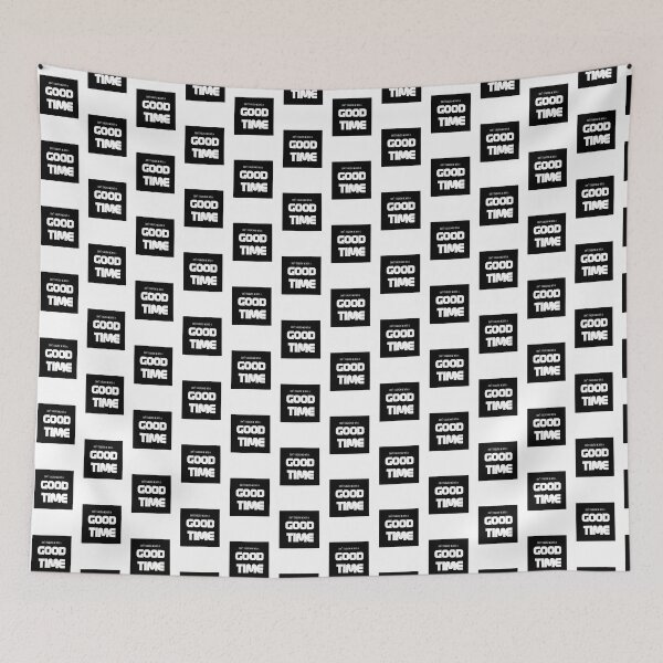 Item preview, Don't Threaten Me With a Good Time Black and White Retro Style Design designed and sold by jhongf.