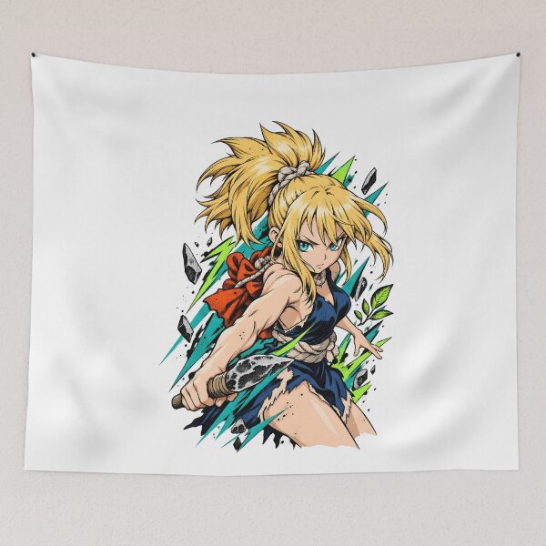Item preview, Stone Dagger Blonde Warrior Graphic designed and sold by sidki-SDK.