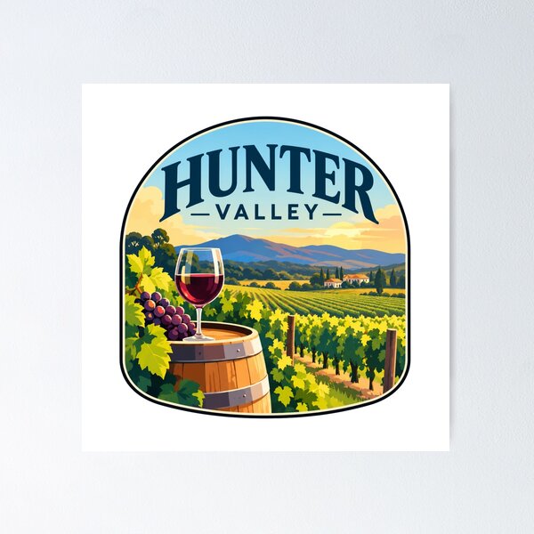 Item preview, Hunter Valley NSW Australia  designed and sold by PamLeeDesign.