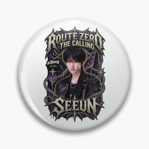 Item preview, Xikers Seeun The Calling Dark Metal Portrait designed and sold by Valeree Store.