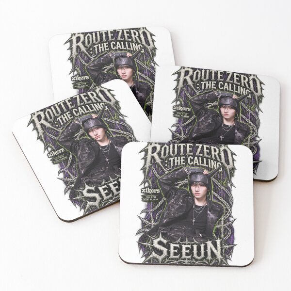 Item preview, Seeun Xikers Route Zero Grunge Spike Typography designed and sold by Valeree Store.